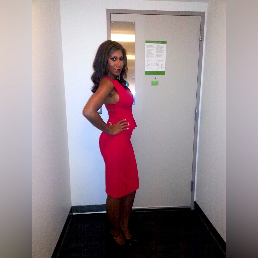 Red BCBG Dress
